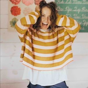 Free People Cropped Sweater